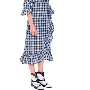 Ganni ‘Meg’ Western Ankle Boots Size 37